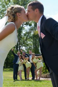 Photographe reportage Mariage Couple Mariés Quéven Morbihan Bretagne