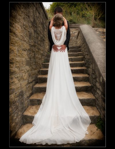 Photographe reportage Mariage Couple Mariés Quéven Morbihan Bretagne