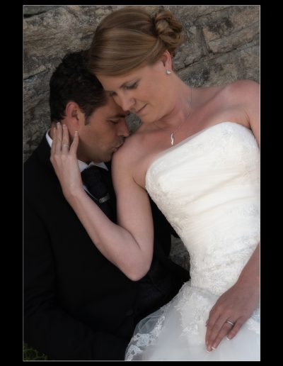 Photographe reportage Mariage Couple Mariés Quéven Morbihan Bretagne