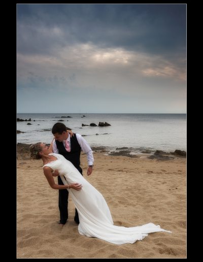 Photographe reportage Mariage Couple Mariés Quéven Morbihan Bretagne